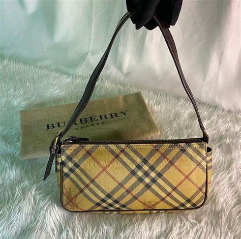 vintage pochette burberry|Burberry Pochette .